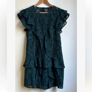 Marissa Webb Crew Neck Mini lace Dress Size: L
NWT